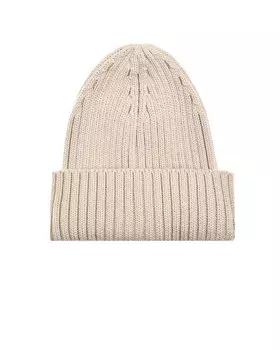 Шапка с отворотом, кремовая Jan&Sofie