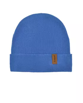 Шапка с отворотом, синяя Il Trenino