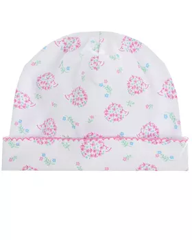 Шапка с принтом "ежи" Kissy Kissy детская