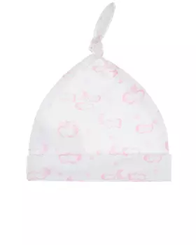 Шапка с принтом "розовые облака" Kissy Kissy детская