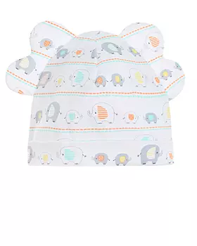 Шапка с принтом "слоны" Kissy Kissy детская