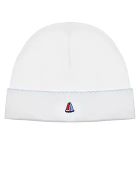 Шапка с вышивкой "кораблик" Lyda Baby