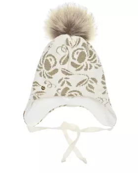 Шапка с жаккардовым узором Chobi детская