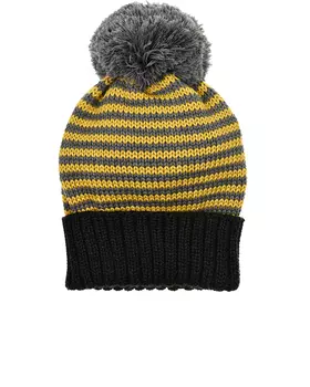 Шапка в полоску с помпоном Regina детская