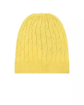 Шапка желтого цвета Jan&Sofie детская