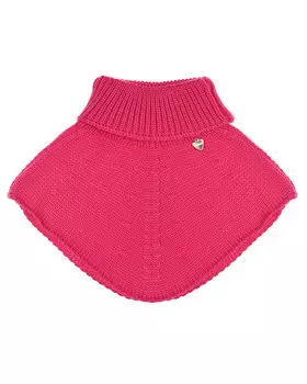 Шарф-горло цвета фуксии Il Trenino детский