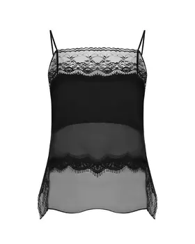 Шелковый топ с кружевом Dorothee Schumacher