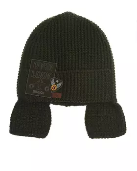 Шерстяная шапка цвета хаки Joli Bebe детская