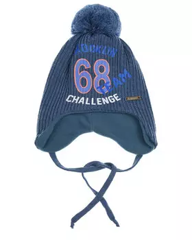 Шерстяная шапка с принтом "Brooklyn Team Challenge" Il Trenino детская