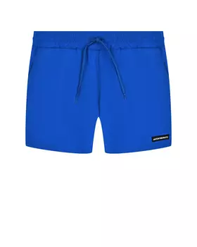 Шорты для купания на шнурке синие Antony Morato