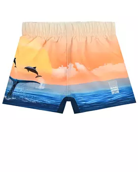 Шорты для купания с принтом "Дельфины" Molo