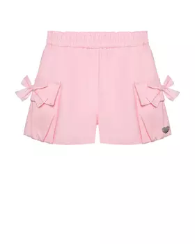 Шорты с бантами на карманах Monnalisa