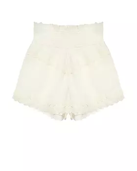 Шорты с кружевной отделкой Les Coyotes de Paris