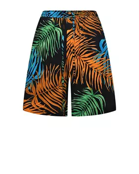 Шорты с принтом "перья" Dan Maralex
