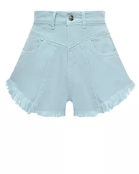 Шорты с высокой посадкой, голубые Hinnominate