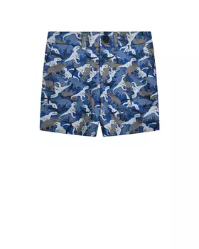 Шорты со сплошным принтом "динозавры" Dan Maralex