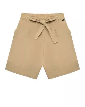 Шорты удлиненные с поясом на завязках ASPESI