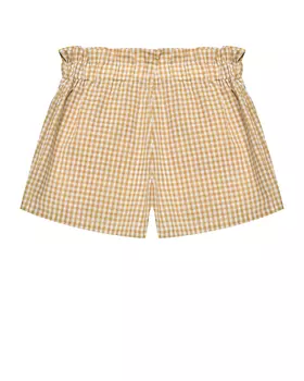 Шорты в клетку Cera Una Volta