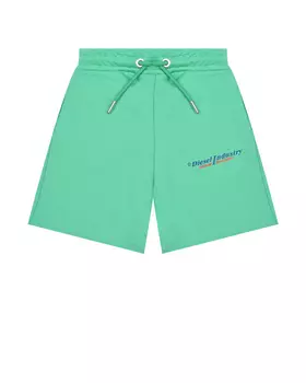 Шорты зеленого цвета Diesel