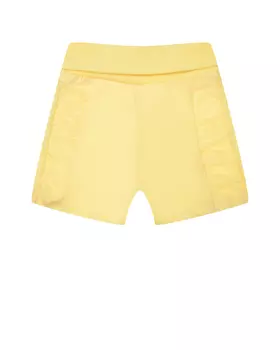 Шорты желтого цвета Sanetta Kidswear