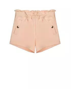 Шорты, золотые клепки и бантик на поясе Chloe