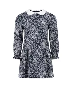 Синее платье с цветочным принтом Tartine et Chocolat детское