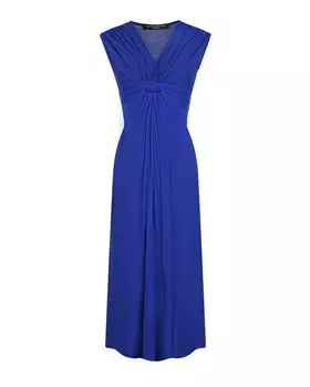 Синее платье с функцией для кормления Pietro Brunelli