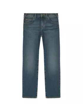 Синие джинсы regular fit Emporio Armani детские