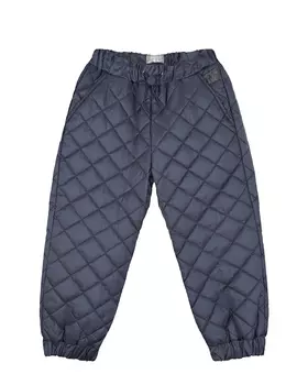 Синие стеганые брюки IL Gufo детские