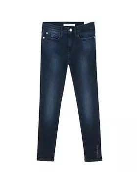 Синие тертые джинсы skinny fit Calvin Klein детские
