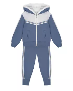 Синий спортивные костюм с белой отделкой Aletta детский