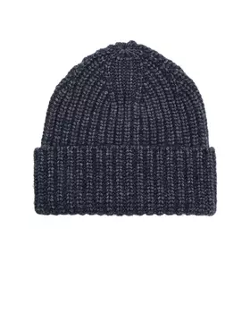 Синяя шапка бини MRZ