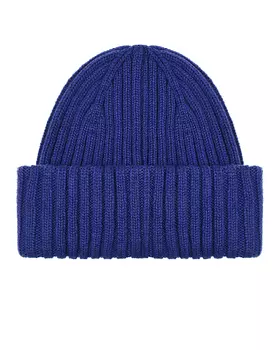 Синяя шапка с отворотом Chobi детская