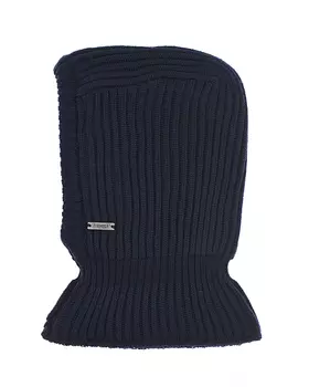 Синяя шапка-шлем из шерсти Il Trenino детская