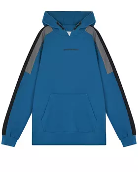 Синяя толстовка-худи с карманом-кенгуру Antony Morato детская