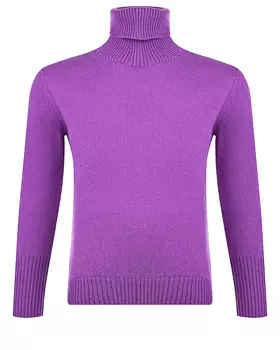 Сиреневая водолазка из кашемира Arc-en-ciel детская