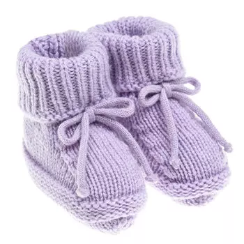 Сиреневые кашемировые пинетки Tomax детские