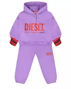 Сиреневый спортивный костюм Diesel детский