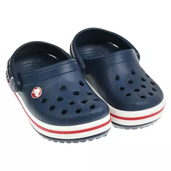 Сланцы темно-синего цвета Crocs