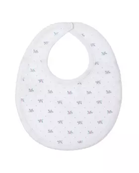 Слюнявчик с цветочным принтом Lyda Baby