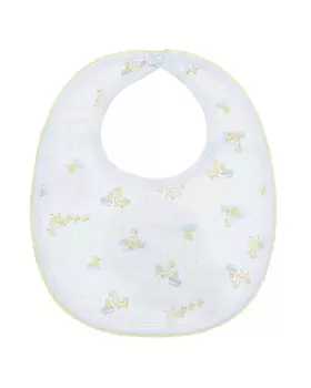 Слюнявчик с принтом "уточки" Lyda Baby