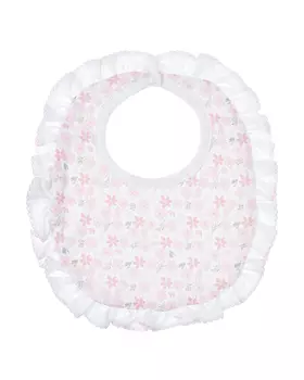 Слюнявчик со сплошным цветочным принтом Lyda Baby детский