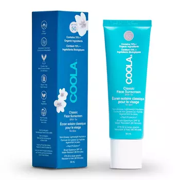 Солнцезащитный увлажняющий крем для лица "Белый чай" SPF 50, 50 мл COOLA