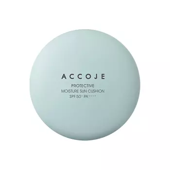 Солнцезащитный увлажняющий кушон Accoje Protective SPF50, 17 г