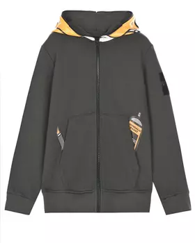 Спортивная куртка цвета хаки Outhere детская