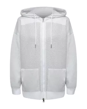 Спортивная куртка с накладными карманами, белая Panicale