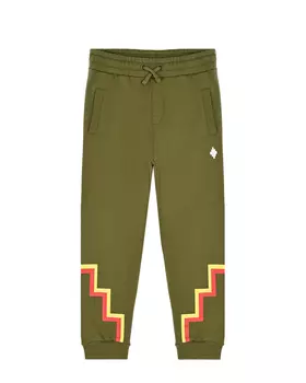 Спортивные брюки цвета хаки Marcelo Burlon детские