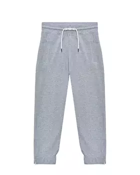 Спортивные брюки с лого на штанине Brunello Cucinelli