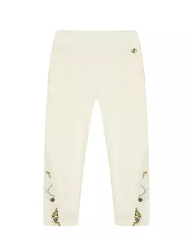 Спортивные брюки с золотыми пуговицами Roberto Cavalli
