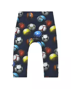 Спортивные брюки Seb Footballs Blue Molo детские